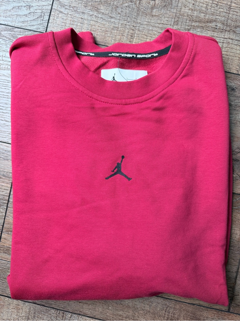 Jordan Sport Red Crewneck Sweatshirt